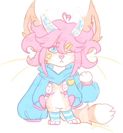 Colored Sketch Chibi + Slight Redesign